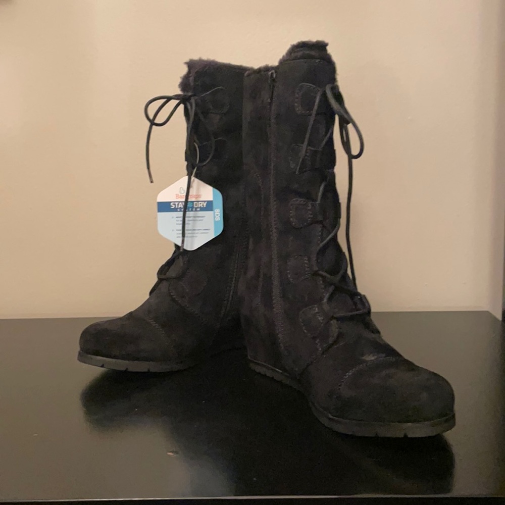 Baretraps Black Boots Size 9.5